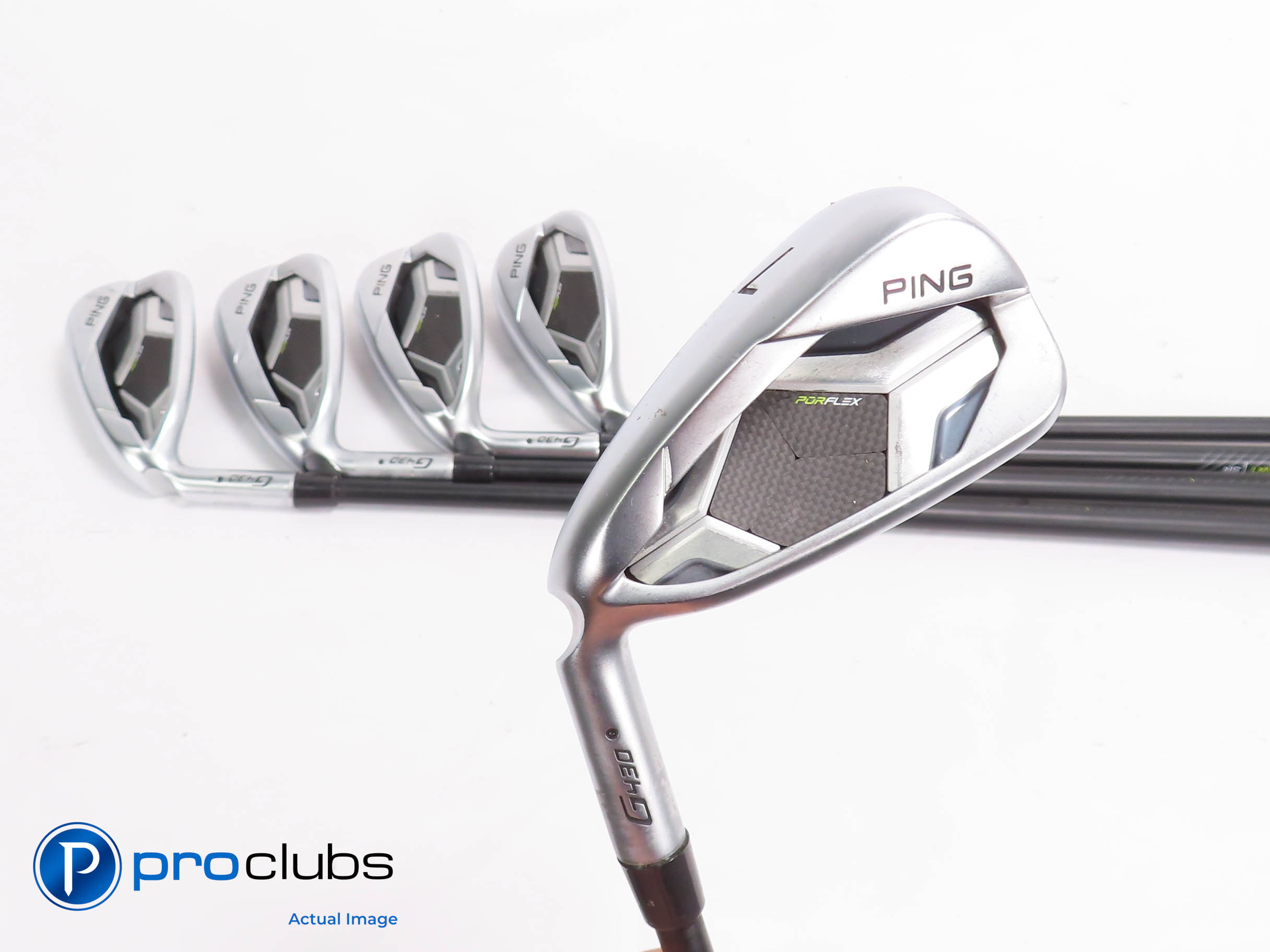 Nice Left Handed Ping G430 7-PW,50* IRON SET Black Dot